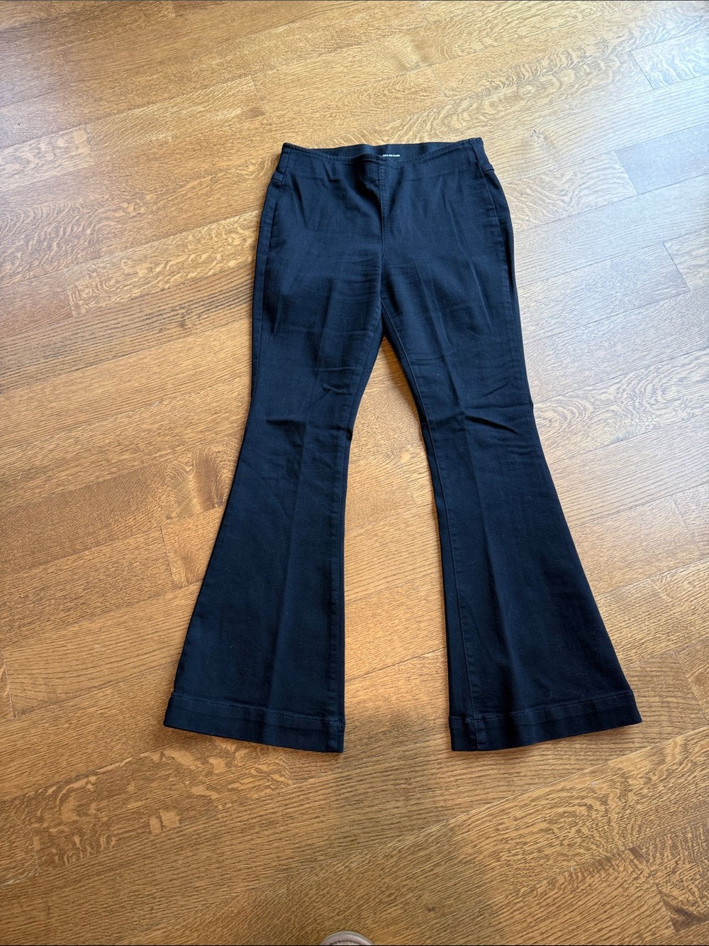 INC International Concepts Black Flare Pants
